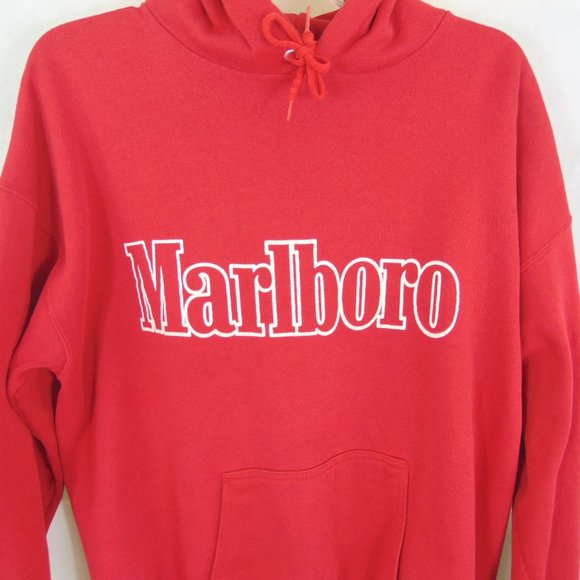 Marlboro Other - VTG Marlboro Tultex Hoodie Unisex size XL